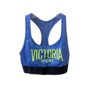 Victoria's Secret The Player Logo Racerback Sports Bra Size XS